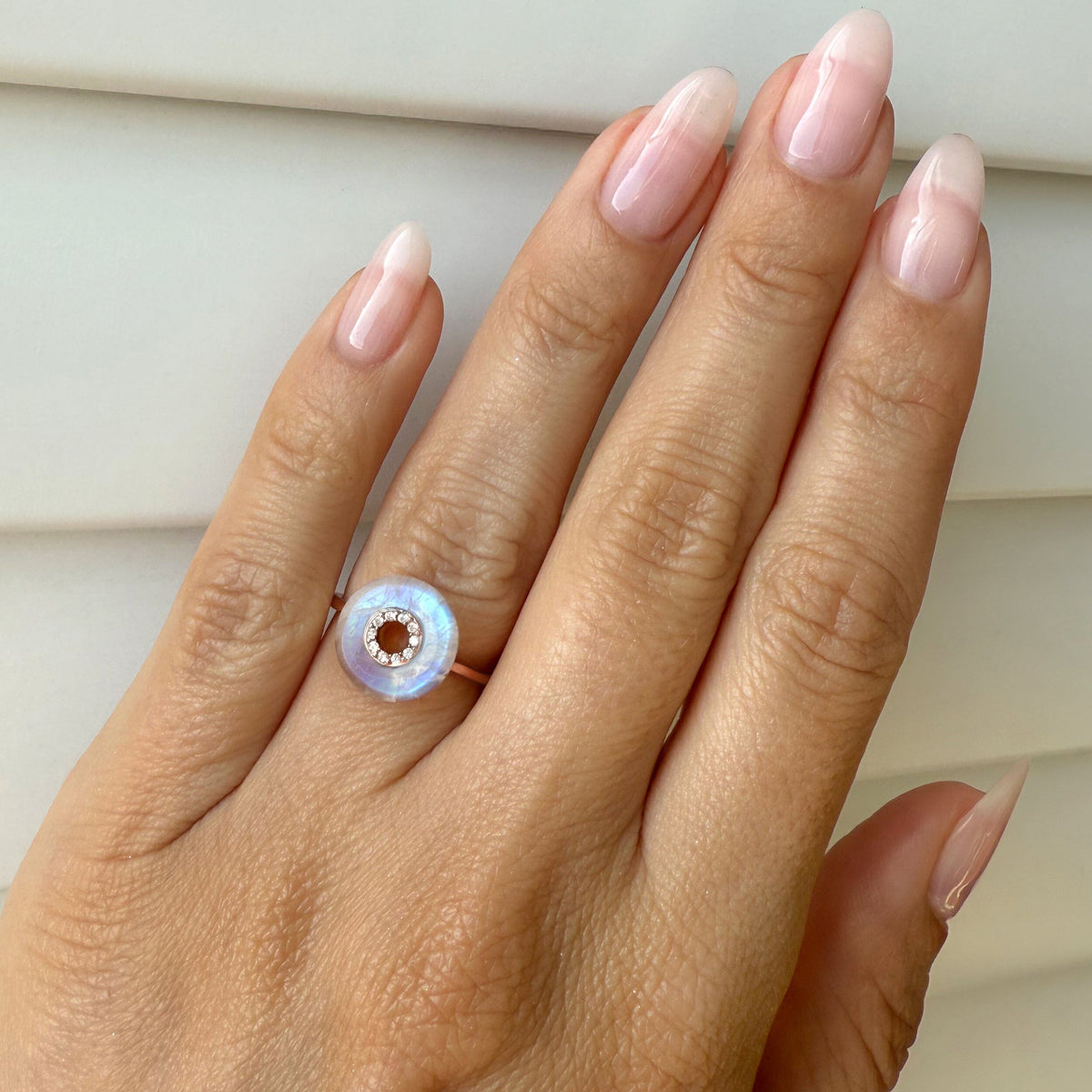 Moonstone Fidget Ring - Liora