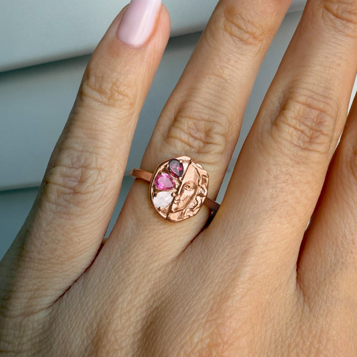 Pink Gradient Ring - Goddess