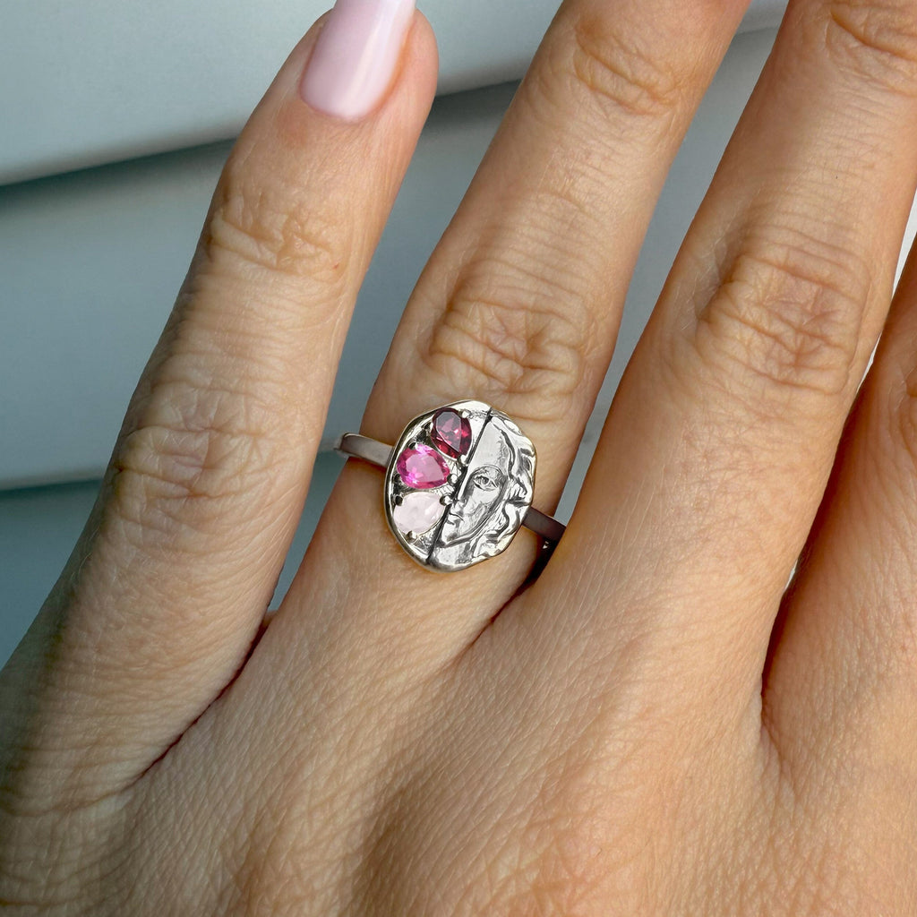 Pink Gradient Ring - Goddess