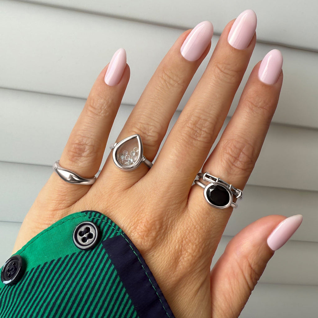 Moonstone Aquamarine Ring - Gem Glide