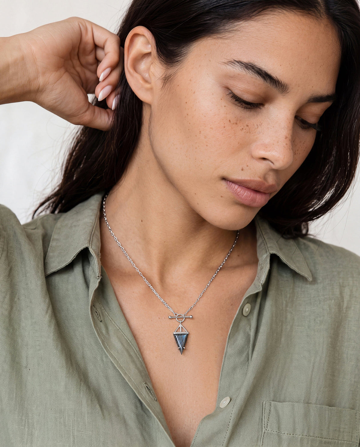 Labradorite Necklace - Heroine