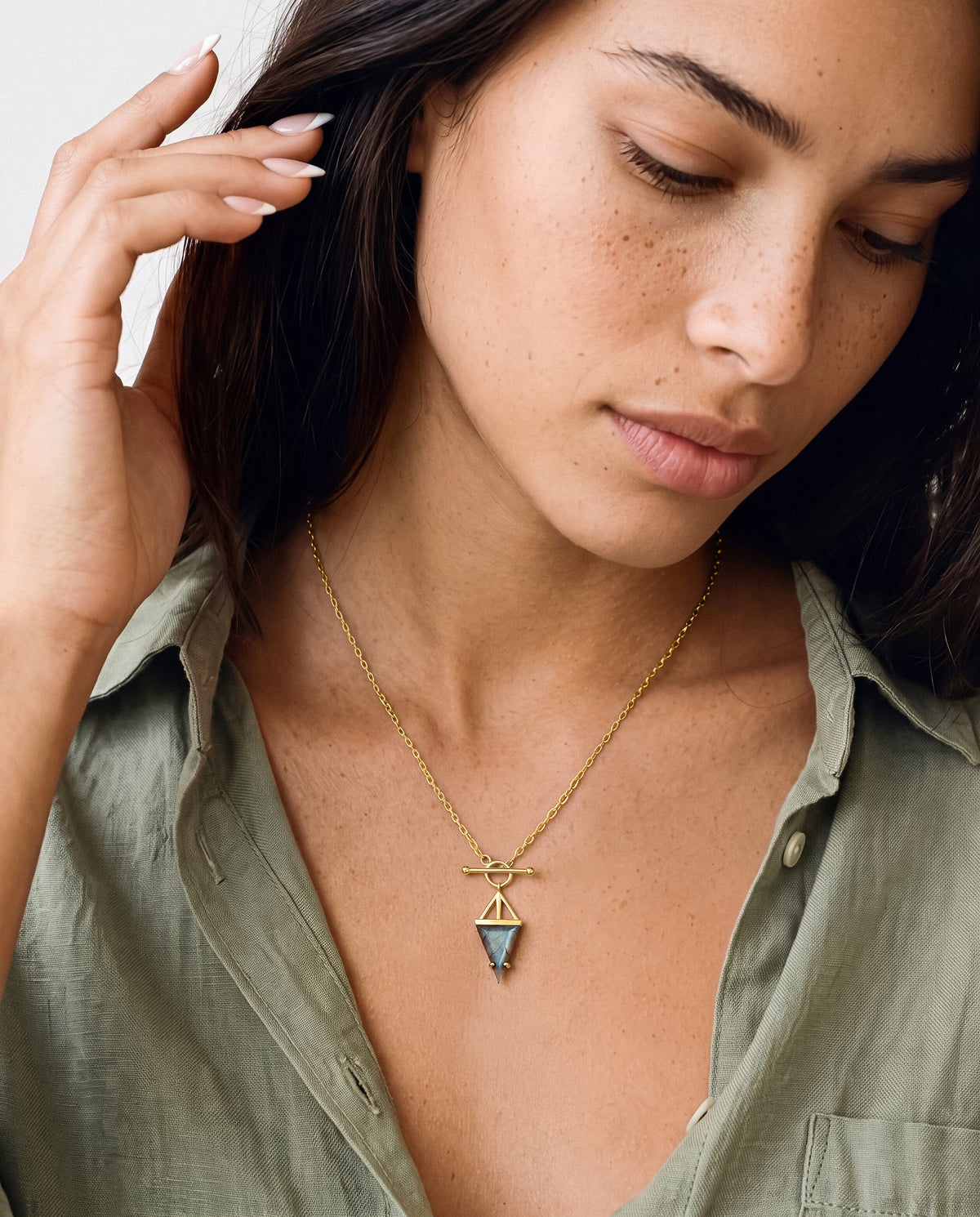 Labradorite Necklace - Heroine
