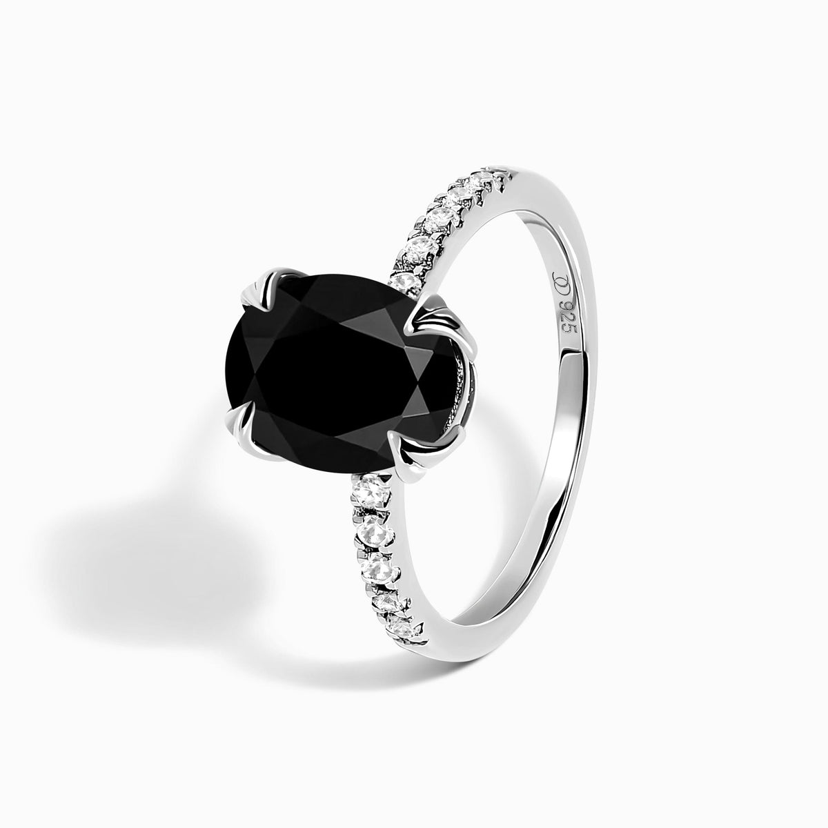 Black Obsidian Ring - Harlow