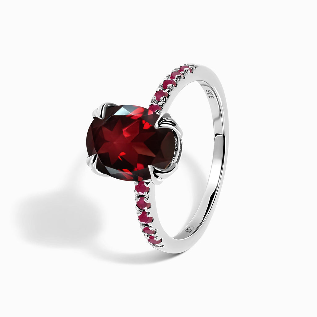 Garnet Ruby Ring - Harlow