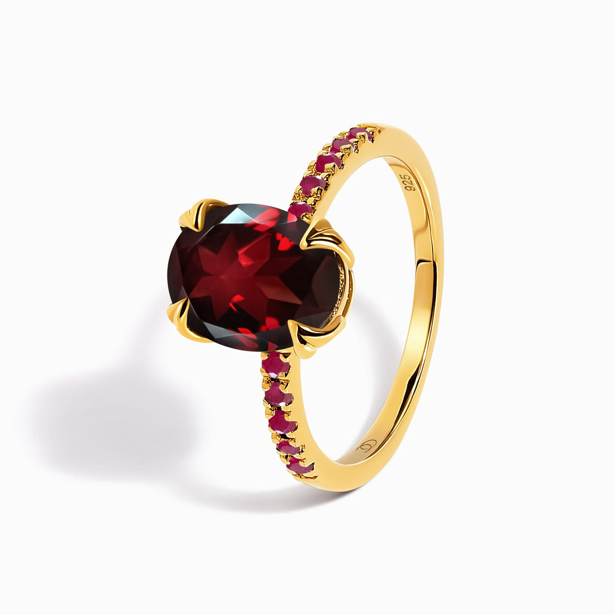 Garnet Ruby Ring - Harlow