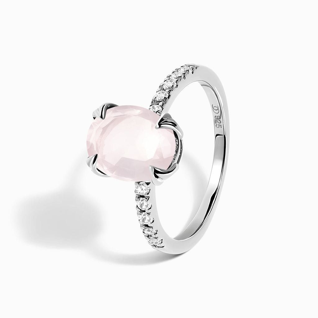 Rose Quartz Ring - Harlow