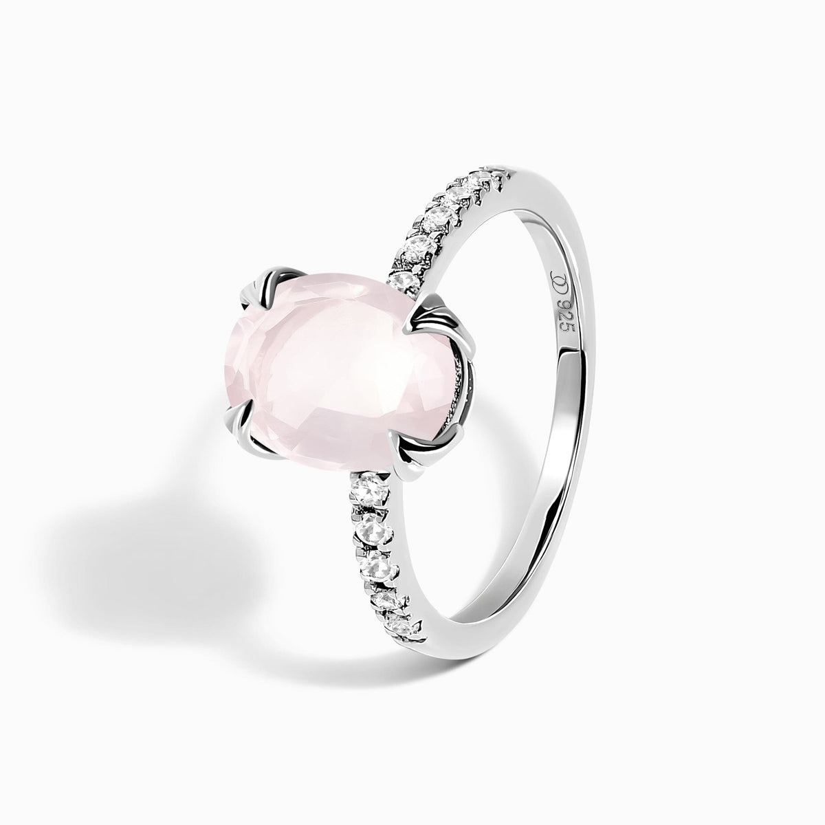 Rose Quartz Ring - Harlow