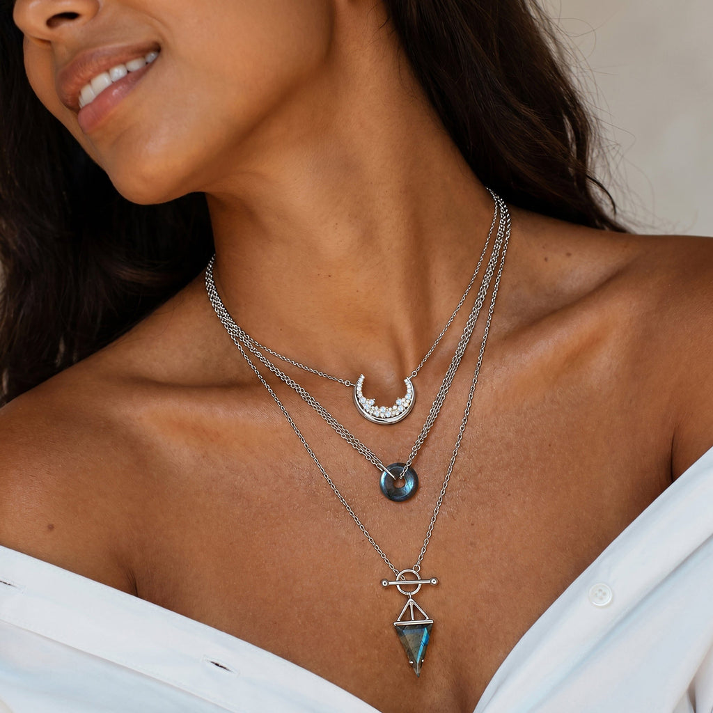 Labradorite Ora & Heroine Necklaces
