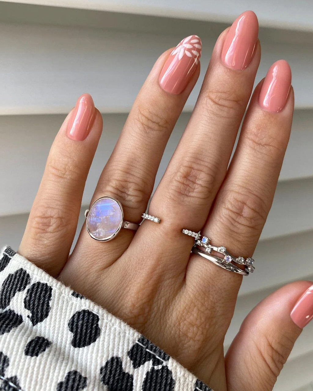 Moonstone Ring - Enfolded
