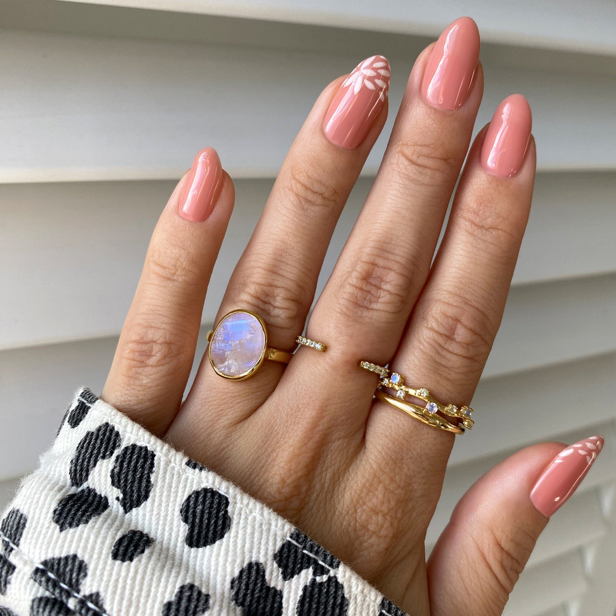 Moonstone Ring - Enfolded