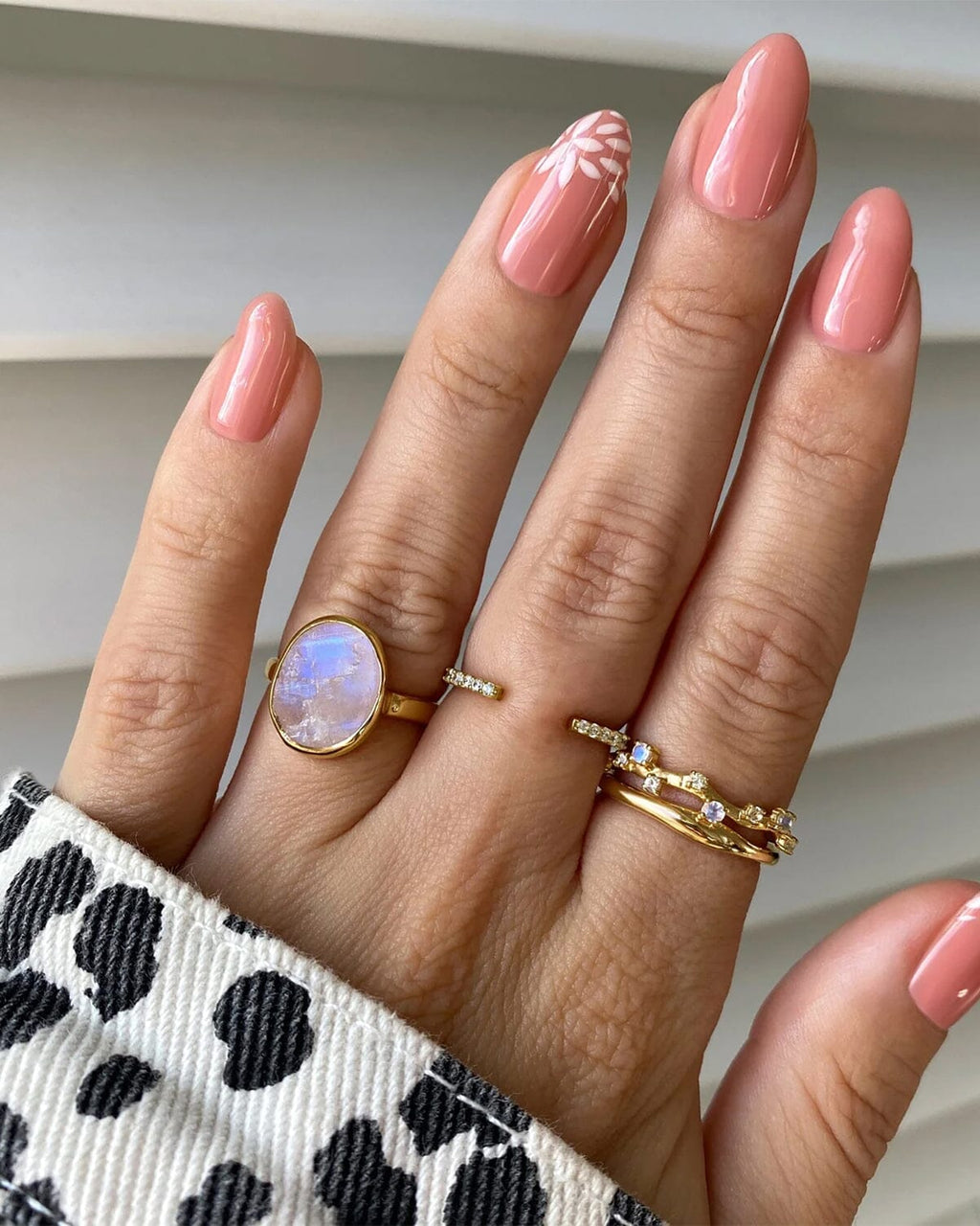 Moonstone Ring - Enfolded