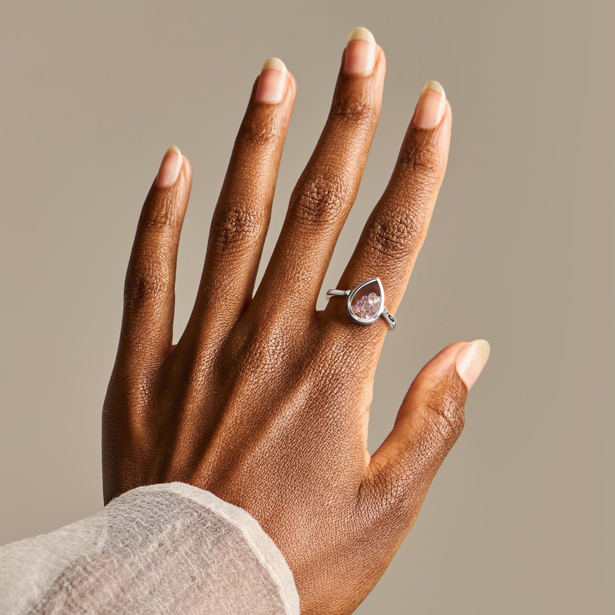 Rose Quartz Rhodolite Ring - Gem Glide