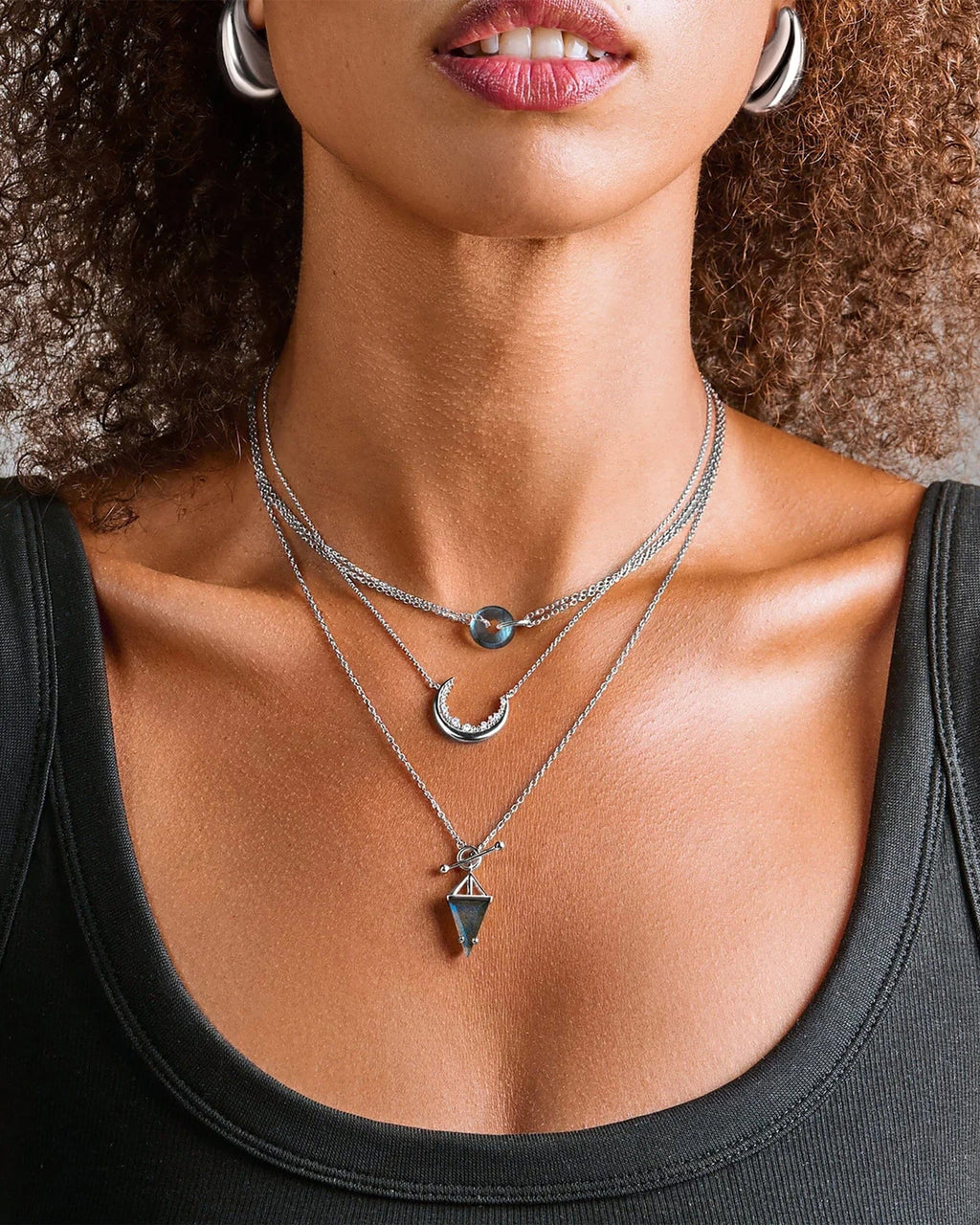 Labradorite Necklace - Heroine
