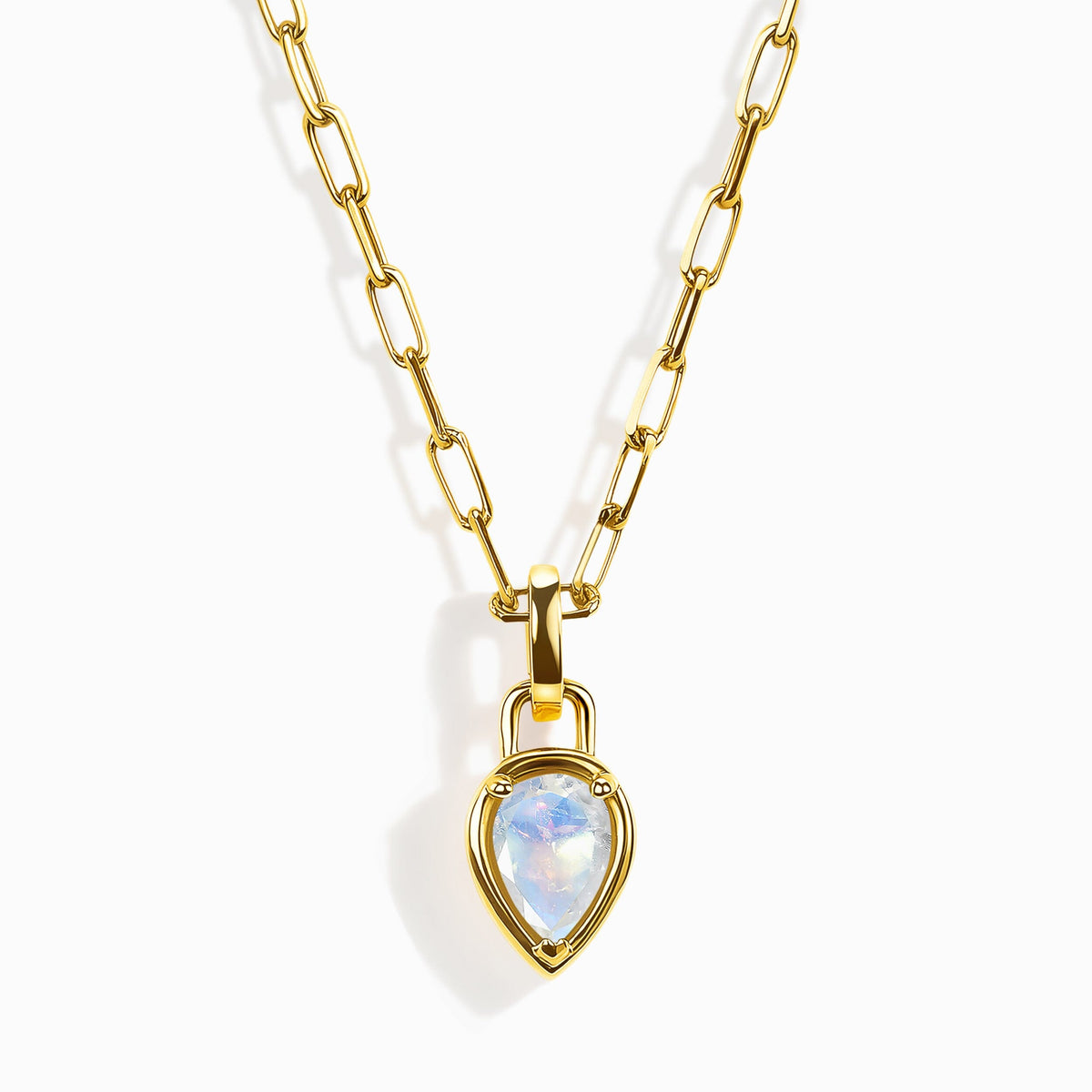 Moonstone Talis Widelink Necklace - June Birthstone