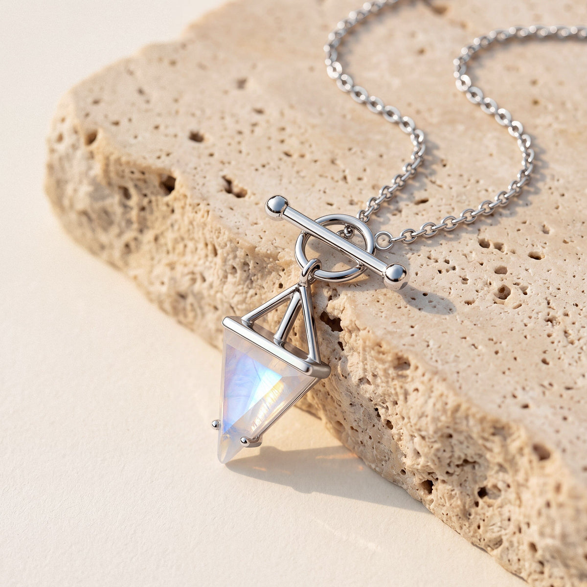 Moonstone Aries Zodiac Constellation & Heroine Necklaces
