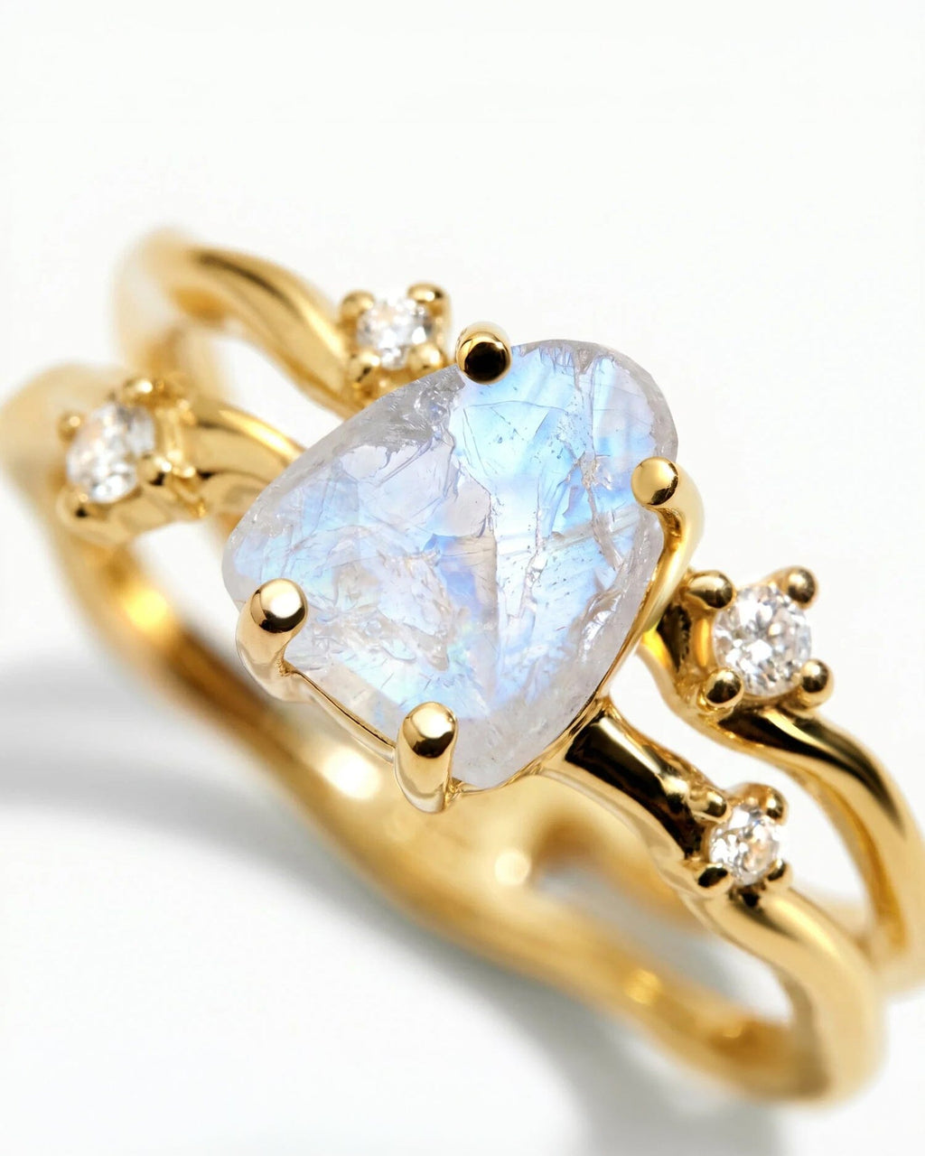Moonstone Ring - Flow