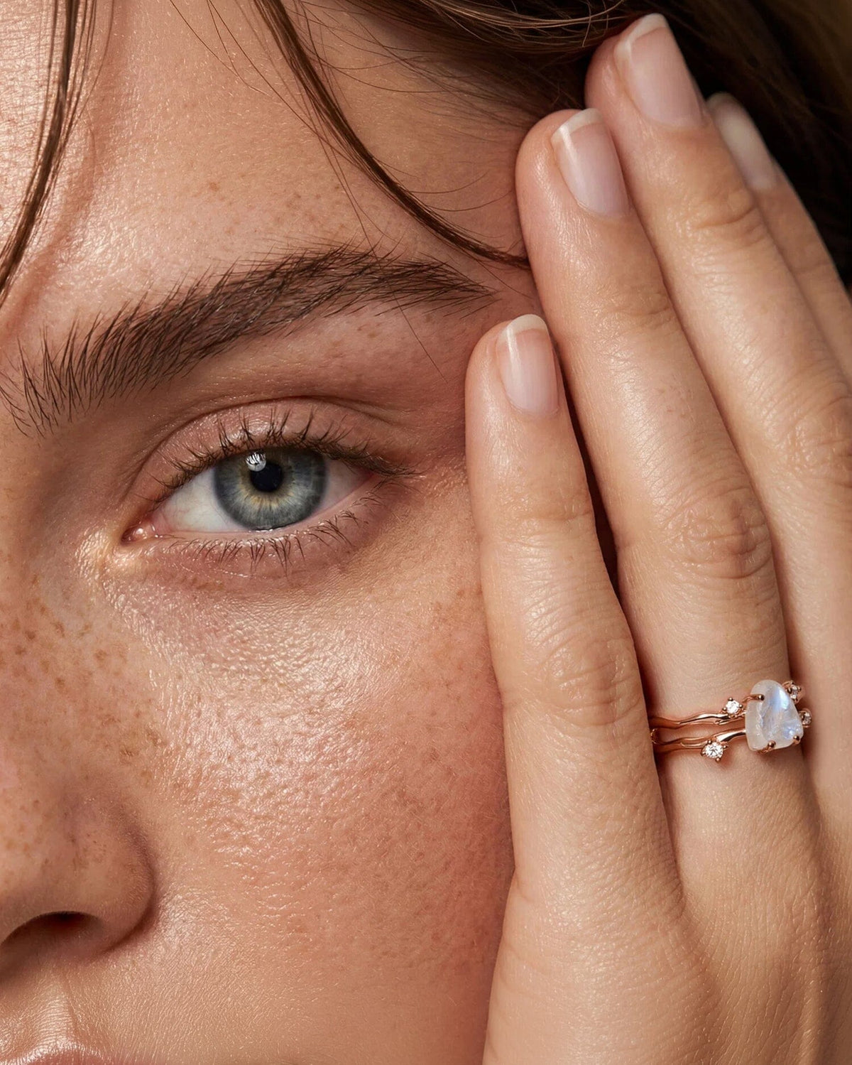 Moonstone Ring - Flow