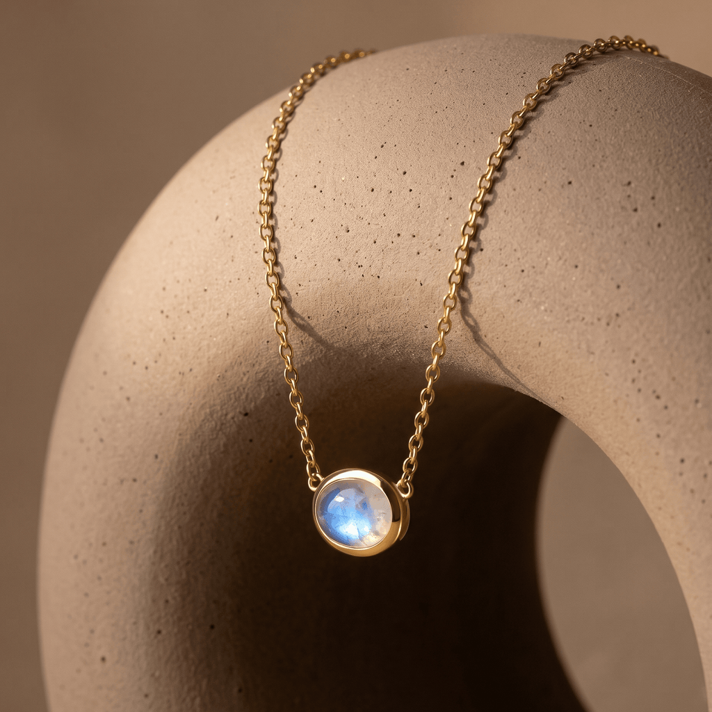 Moonstone Necklace - Skin-Touch