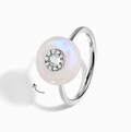 Moonstone Fidget Ring - Liora