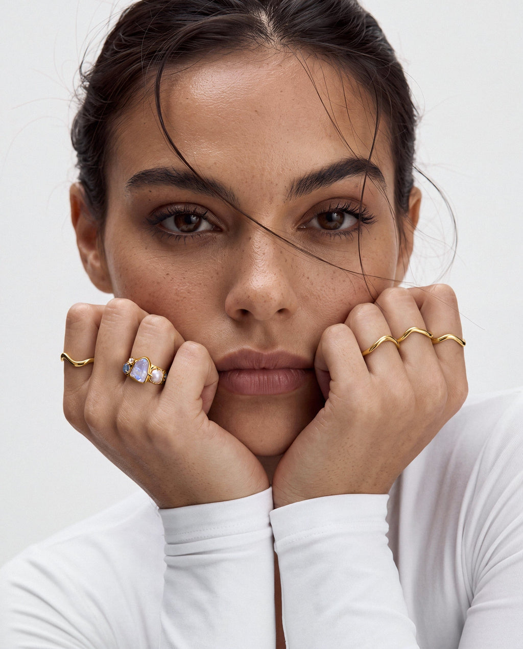 Moonstone Pearl Ring - Heirloom