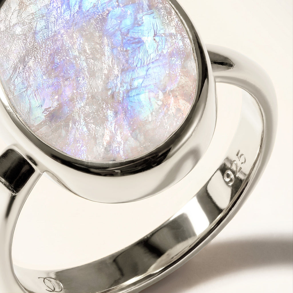 Moonstone Ring - Enfolded