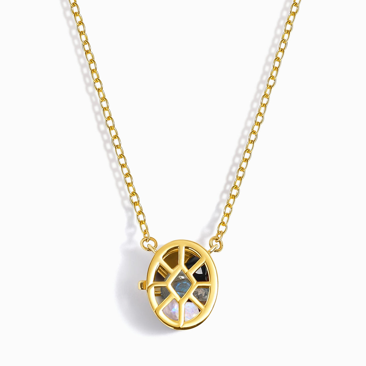 Dark Gradient Necklace – Motion Medicine Locket