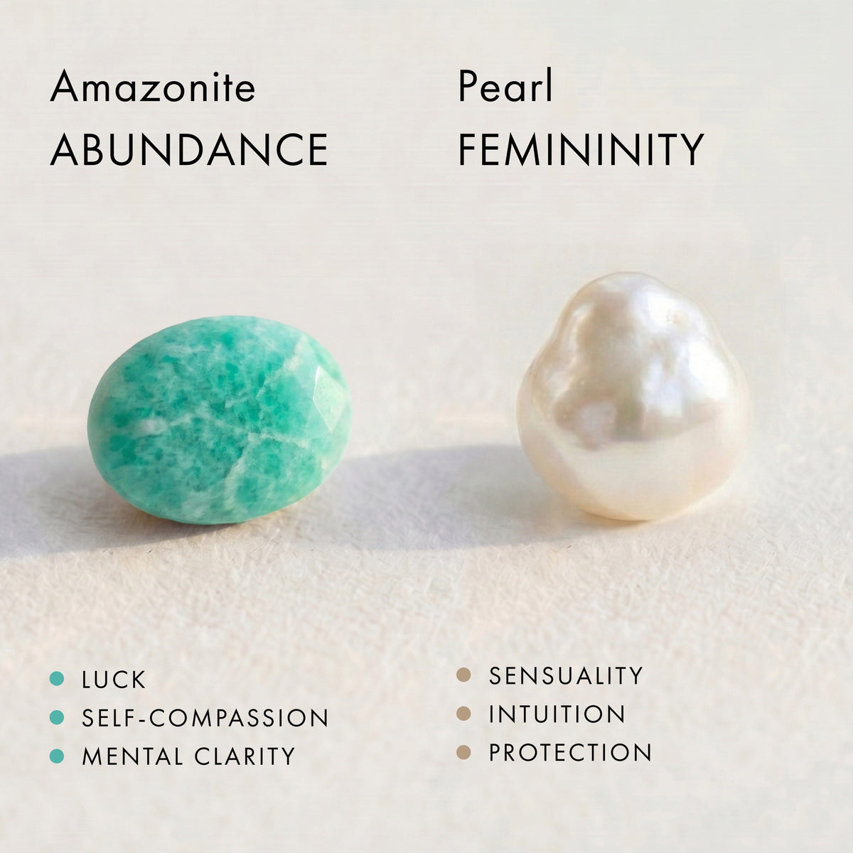 Amazonite Pearl Ring - Heirloom