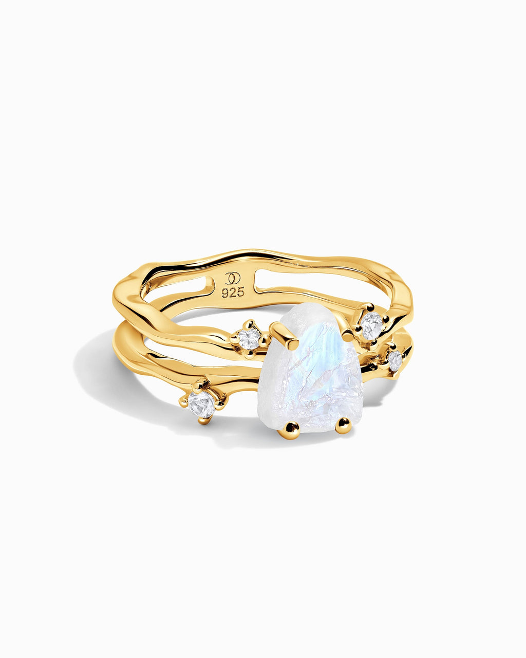 Moonstone Ring - Flow