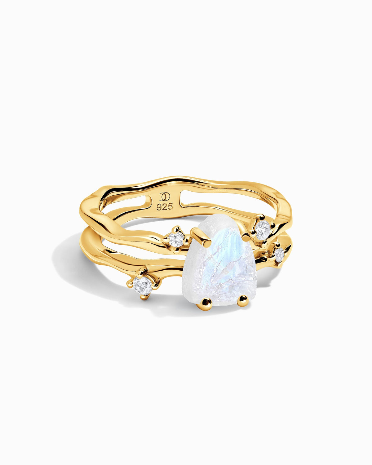 Moonstone Ring - Flow