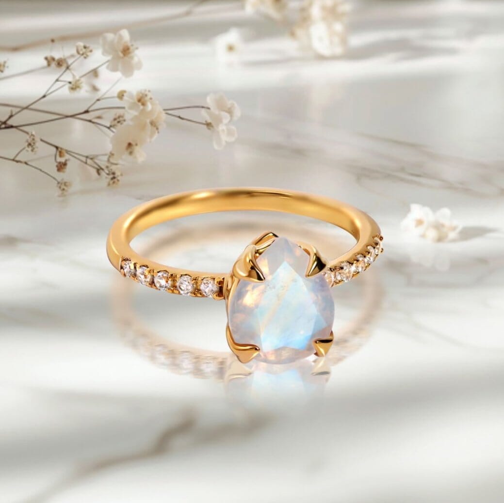 Moonstone Ring - Nymph