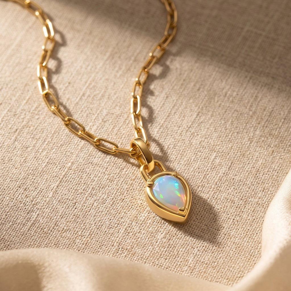 Ruby Talis Widelink Necklace - July Birthstone