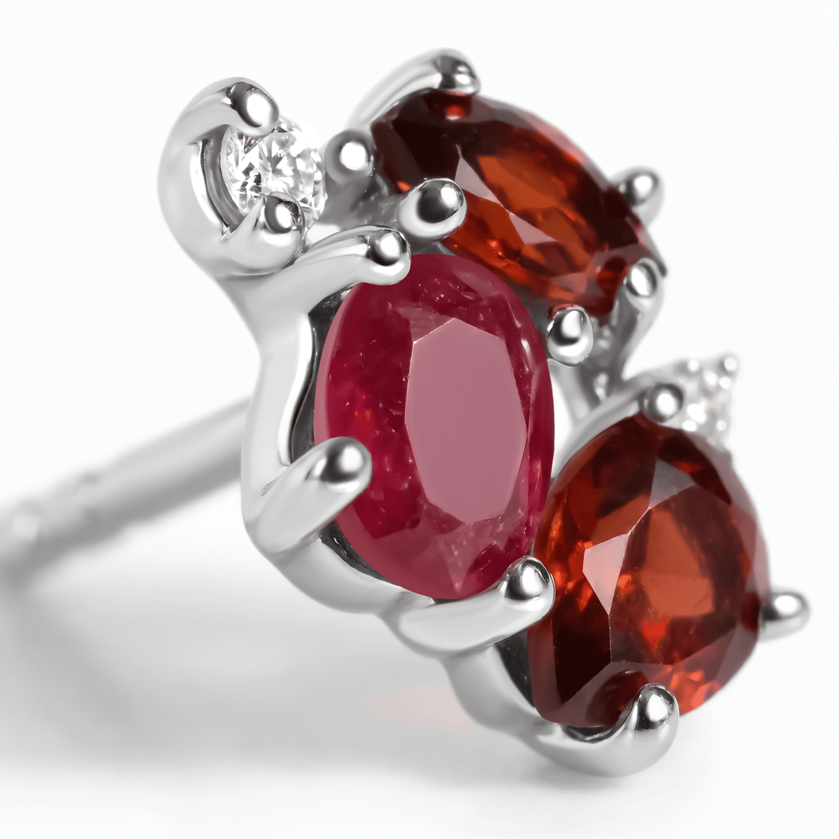 Ruby Garnet Earrings - Orion