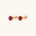 Ruby Nap Earrings