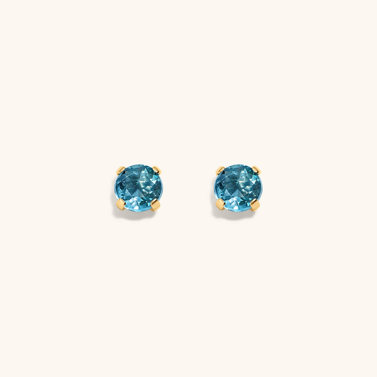 Blue Topaz Nap Earrings