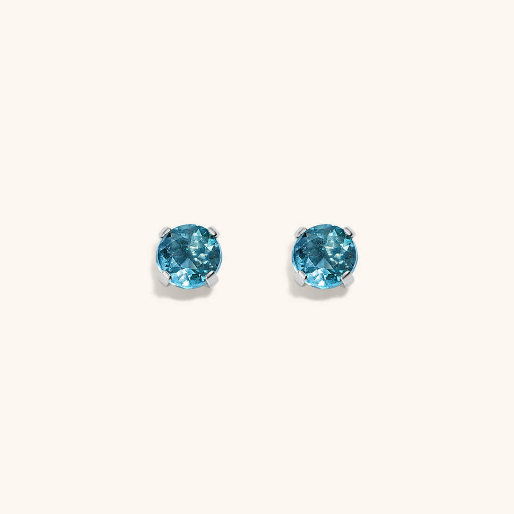 Blue Topaz Nap Earrings