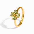 Shamrock Ring - Peridot