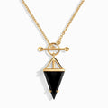 Black Obsidian Necklace - Heroine
