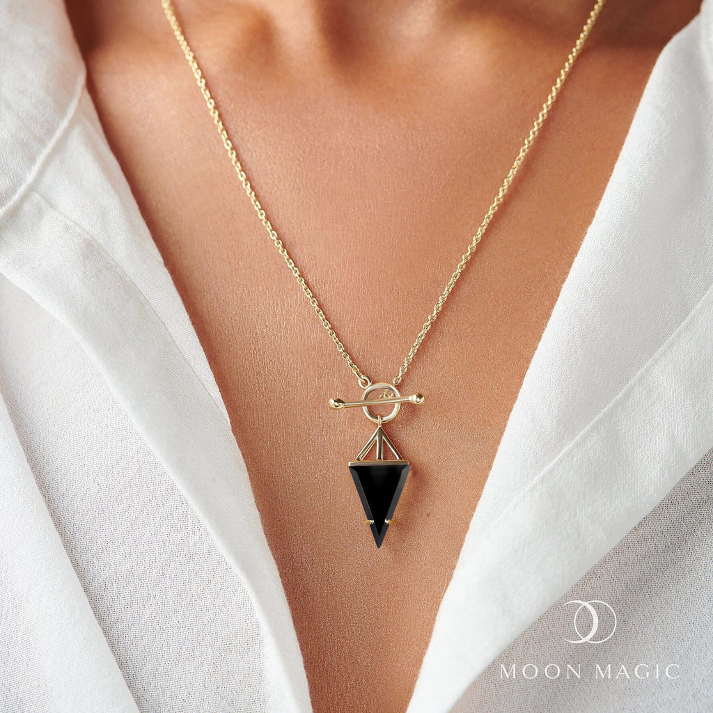 Black Obsidian Necklace - Heroine