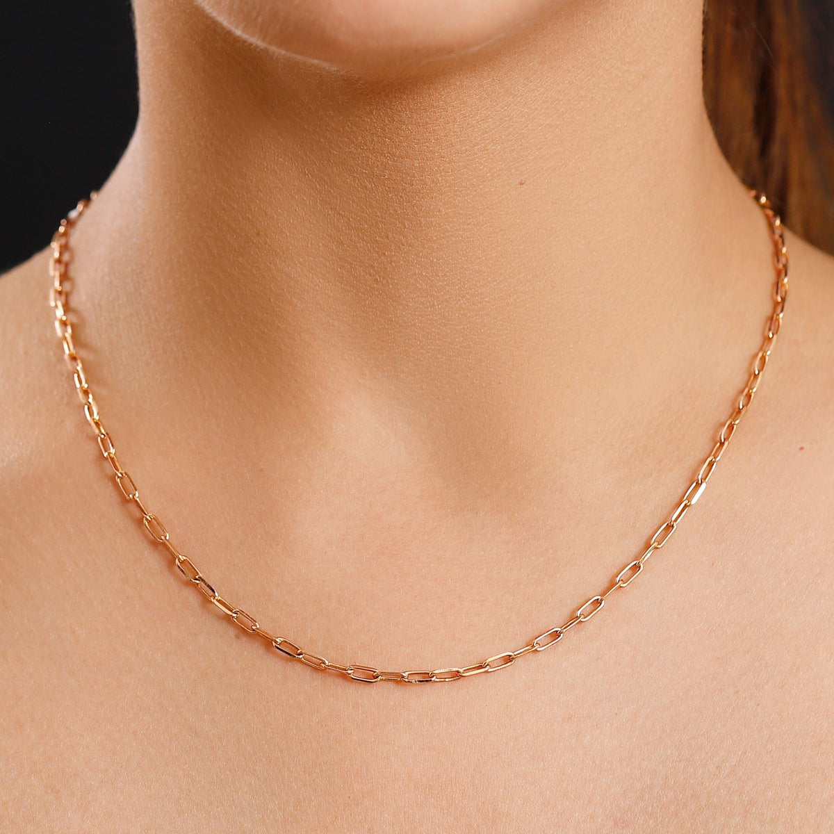 Necklace - Widelink Chain - Plated