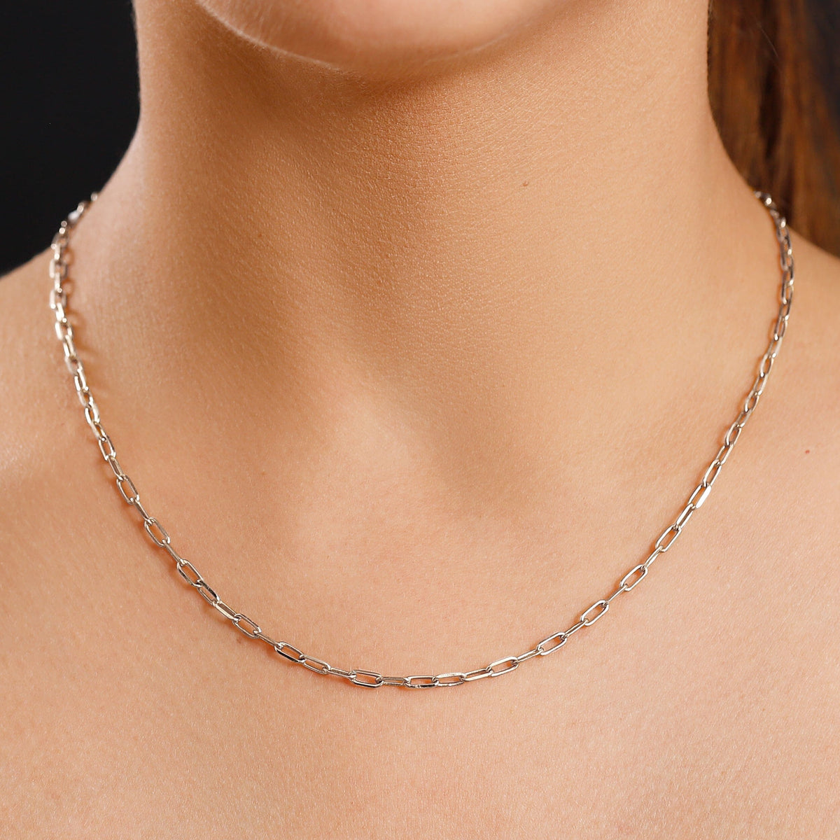 Necklace - Widelink Chain - Plated