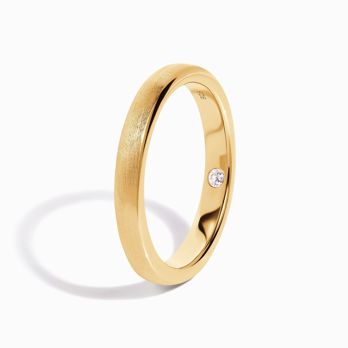 White Zircon Unisex Ring - Unexpected