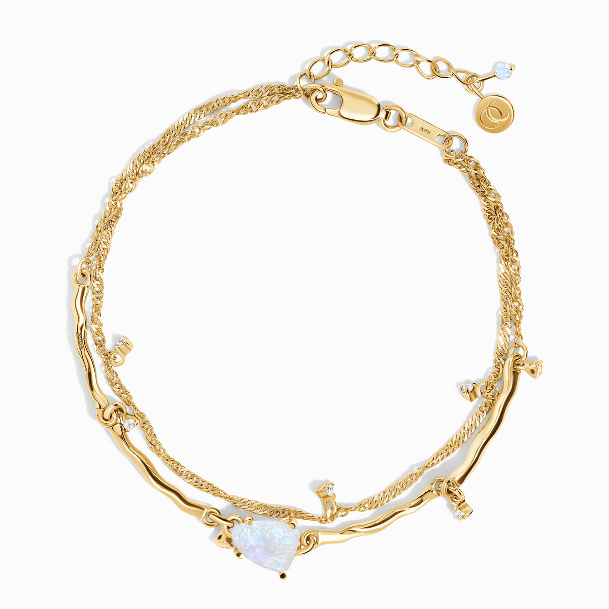 Moonstone Bracelet - Flow