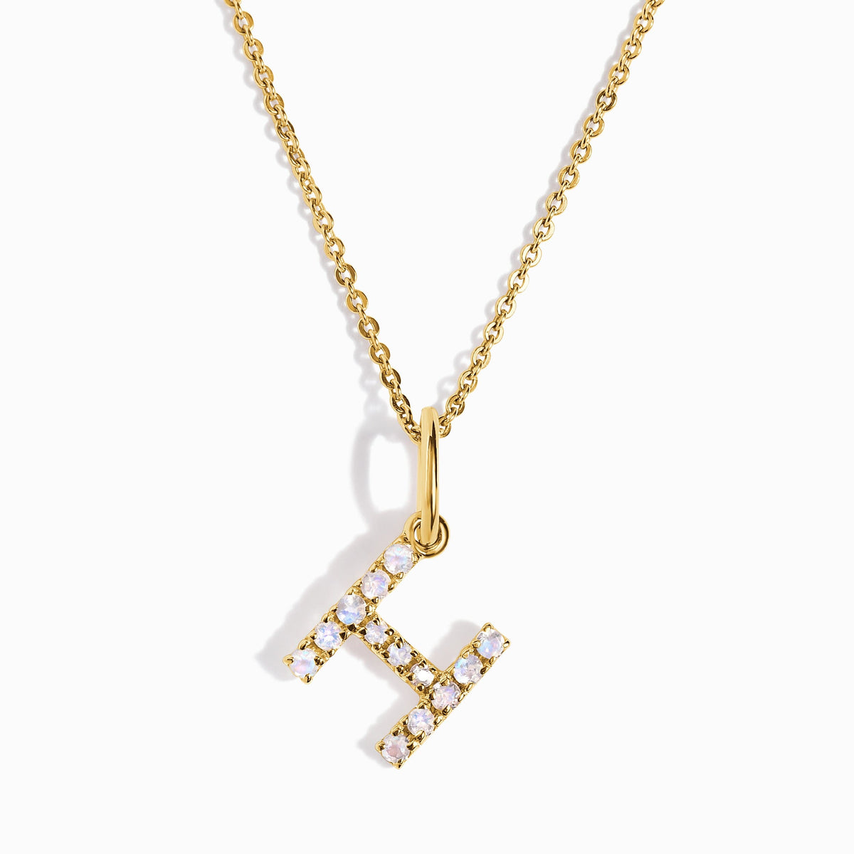 Moonstone Necklace - Alphabet