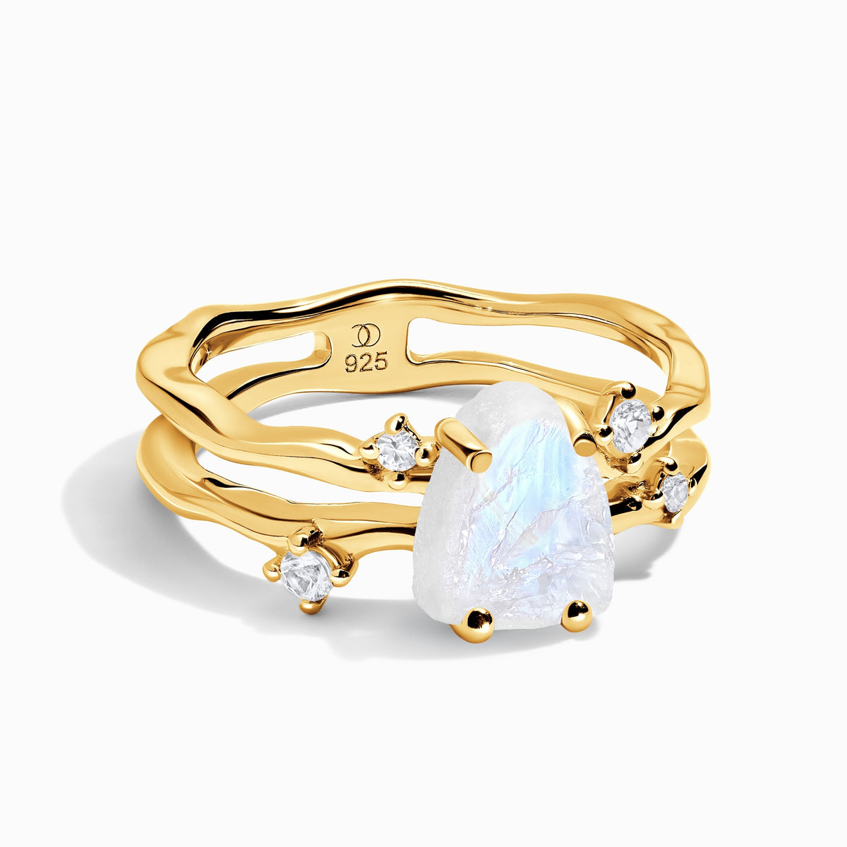 Moonstone Ring - Flow