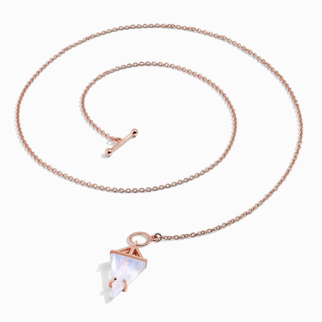 Moonstone Heroine & Herringbone Necklaces
