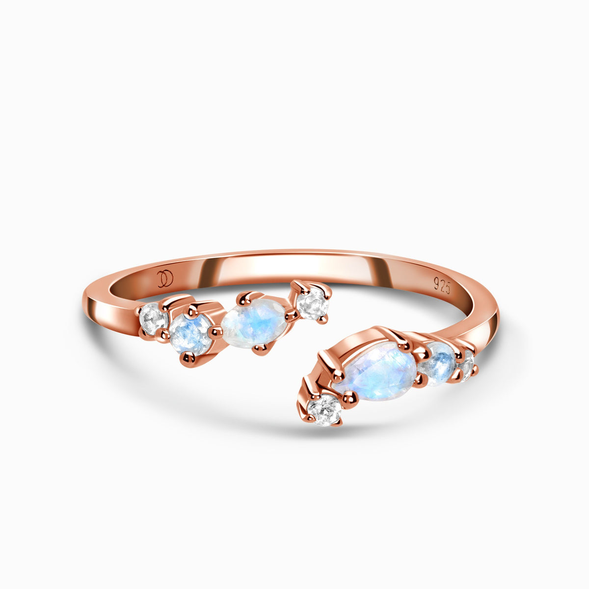 Adjustable Moonstone Ring - Flourish