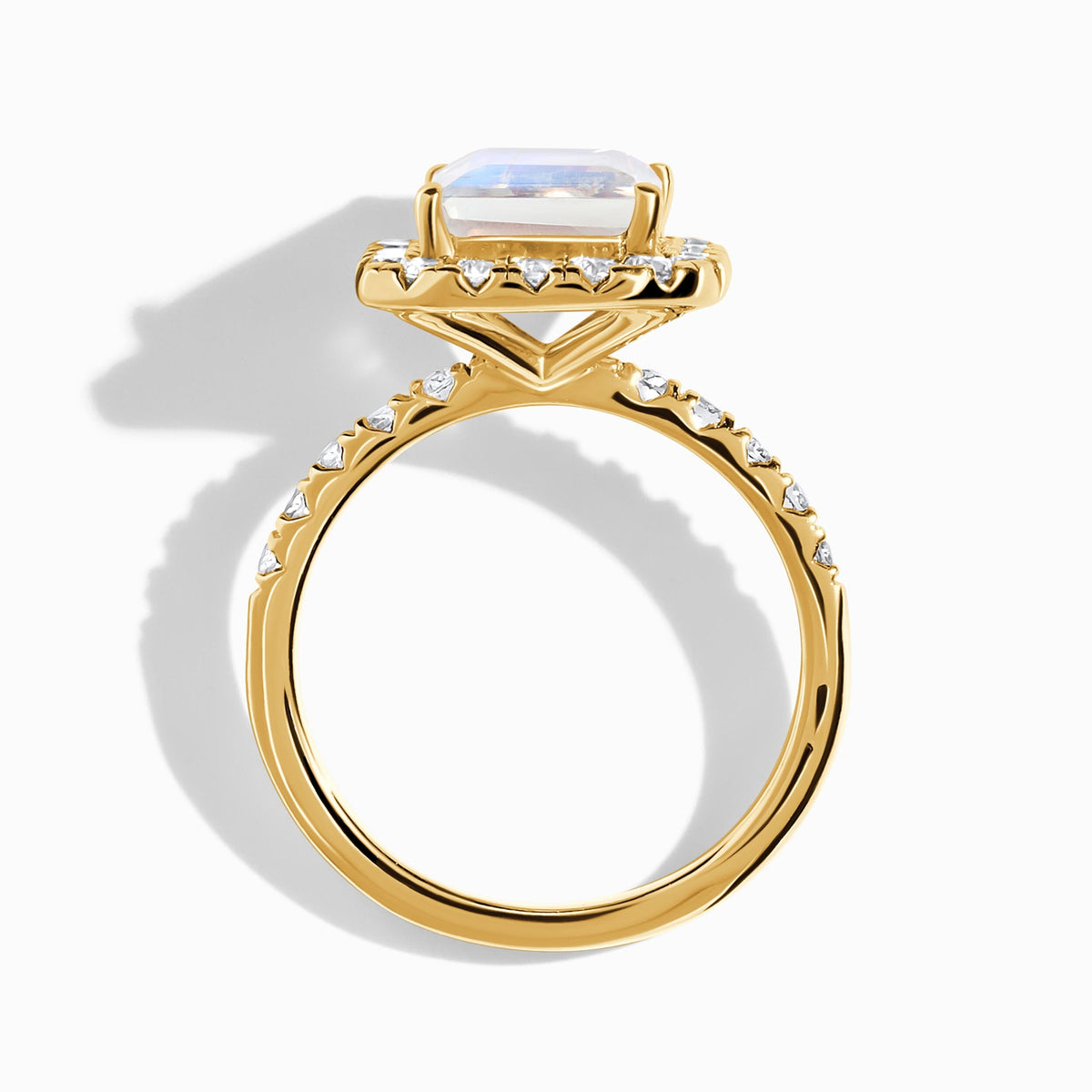 Moonstone Diamond Ring - Lush
