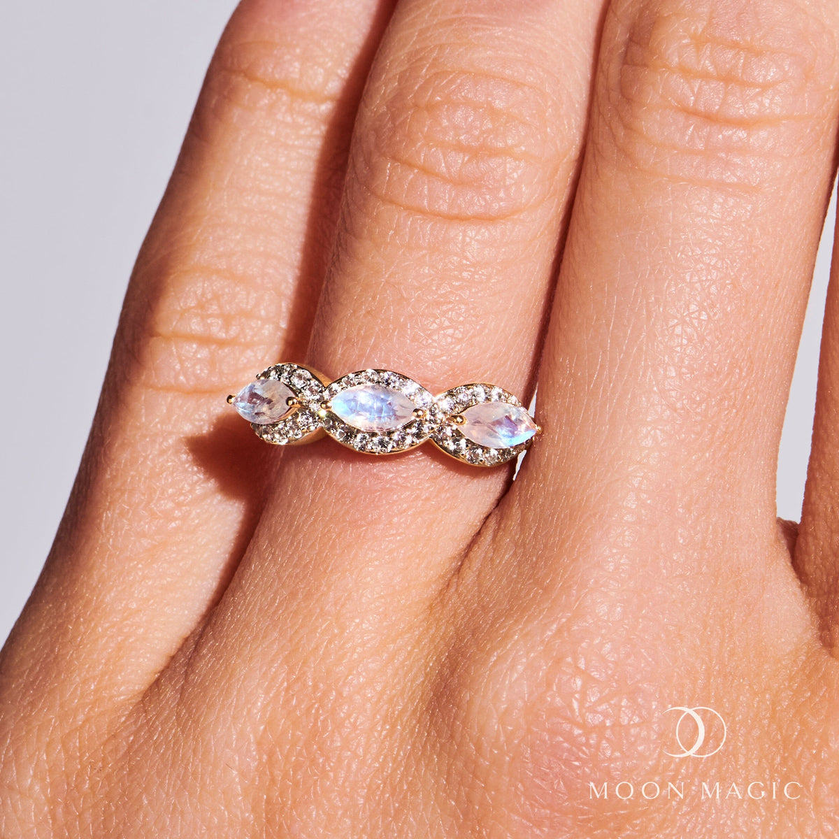 Moonstone Diamond Ring - Euphoria