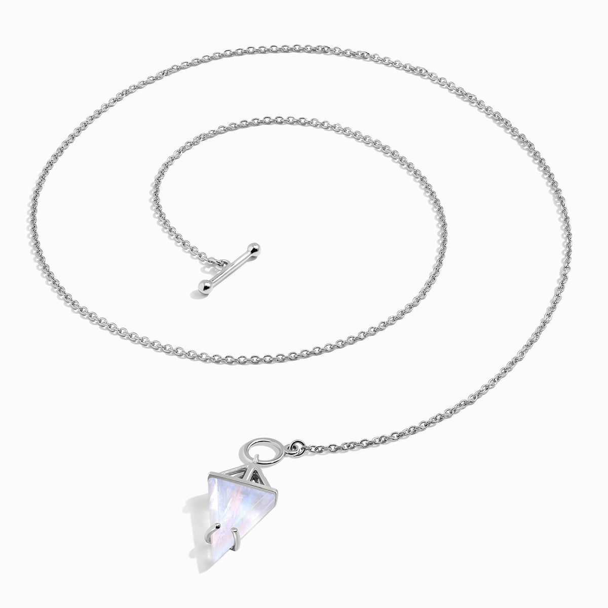 Moonstone Heroine & Herringbone Necklaces