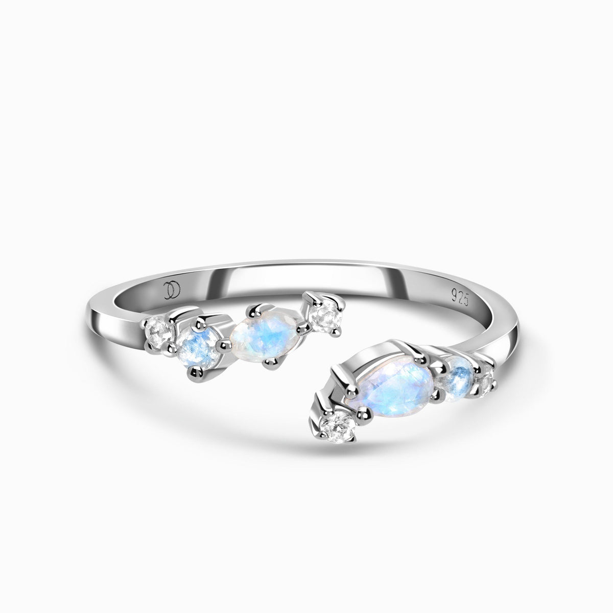 Adjustable Moonstone Ring - Flourish